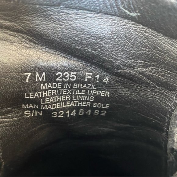 TORY BURCH Sullivan Knee High Black Leather Boots | Size 7 M | - Picture 3 of 15